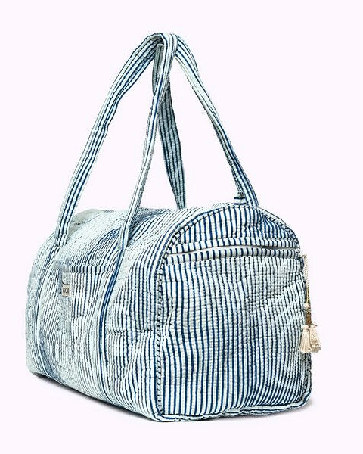 KIKOONI Handgefertigte große Baumwolltasche "K. Shopper" – Ansicht 3