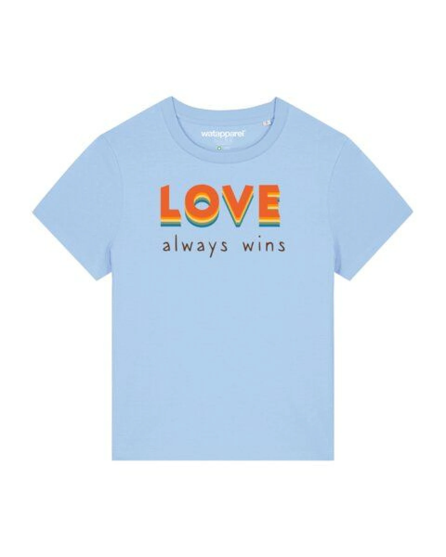 watapparel T-Shirt Frauen Love always wins – Ansicht 2