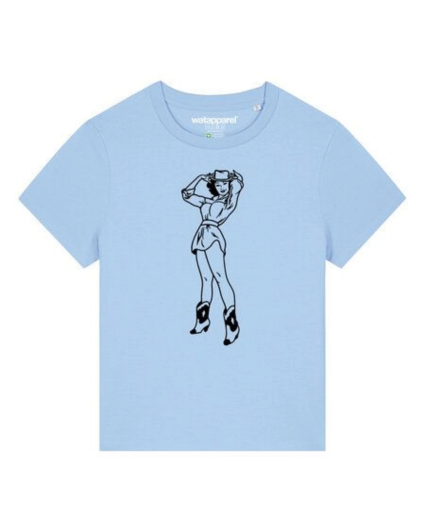 watapparel T-Shirt Frauen Cowgirl – Ansicht 2