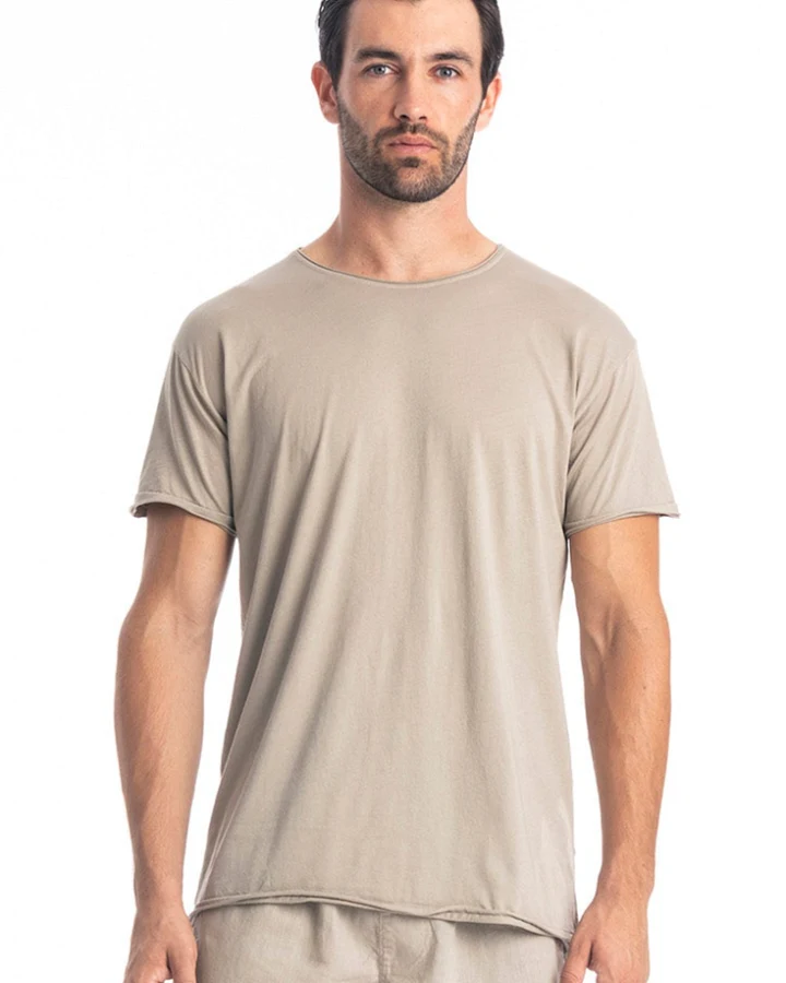 RAVENS VIEW IBIZA Herren vegan T-Shirt Rundhalsausschnitt Wild Stone