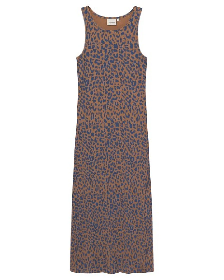 DEDICATED - Women's Rib Dress Motala - Kleid Gr XS braun
