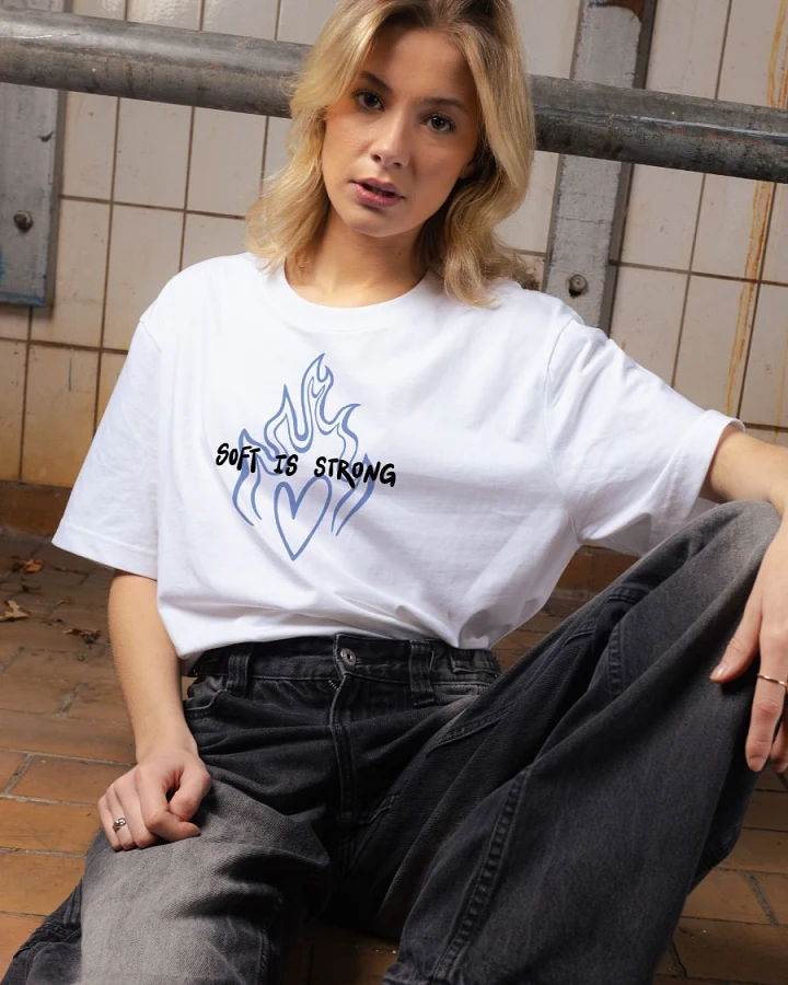 Kintobe Damen vegan T-Shirt Atlas Boxy Fit Weiß