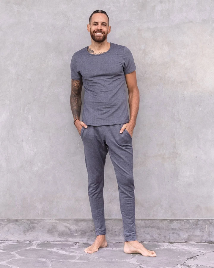 Jaya Organics Yogahose Johnny - Denim Jacquard M