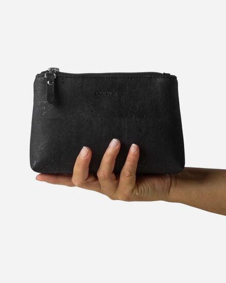 corkor Kosmetiktasche aus Kork - mit Reißverschluss - CK309