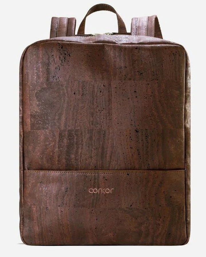 corkor Kork-Rucksack mit 16-Zoll-Laptopfach