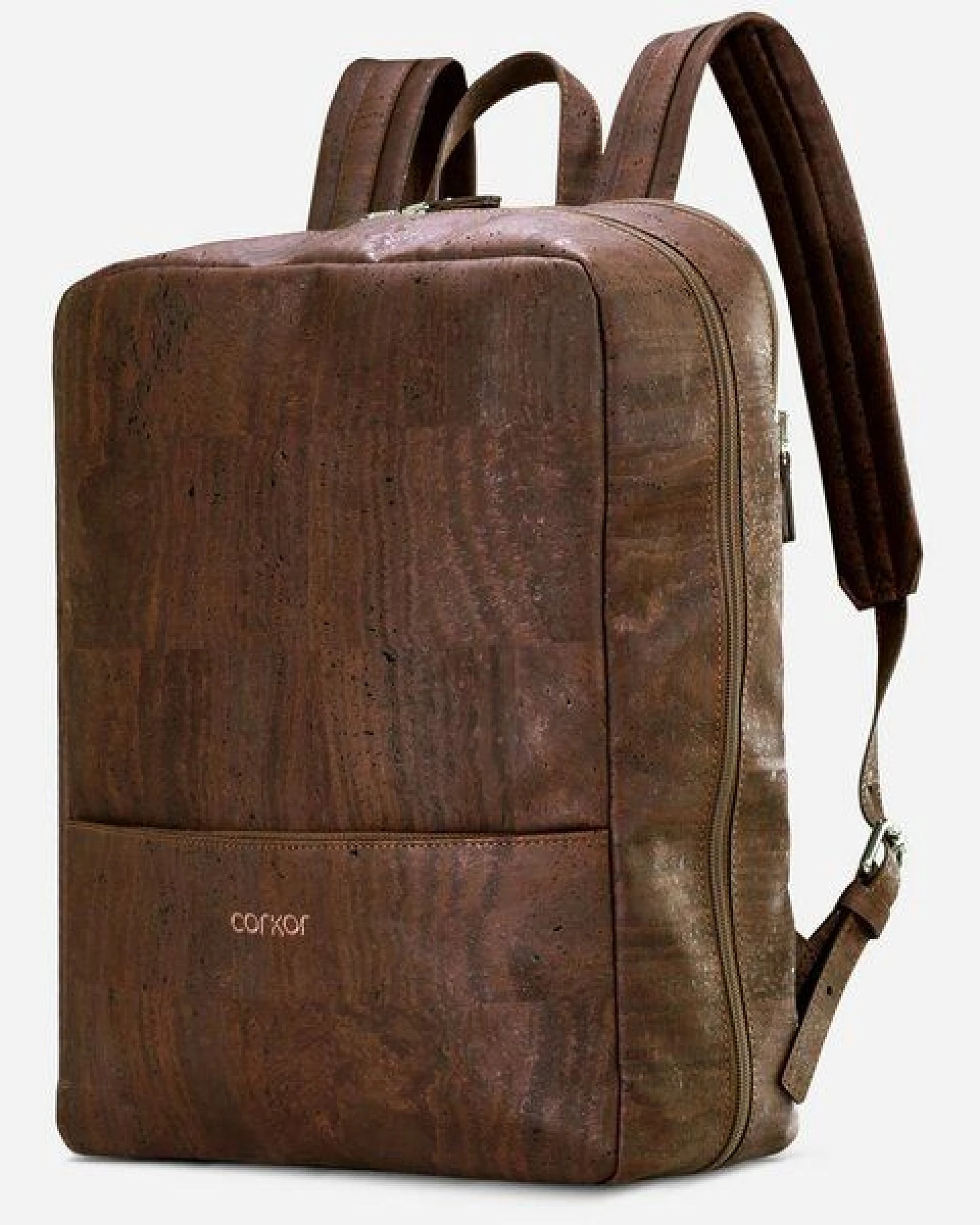 corkor Kork-Rucksack mit 16-Zoll-Laptopfach – Ansicht 2