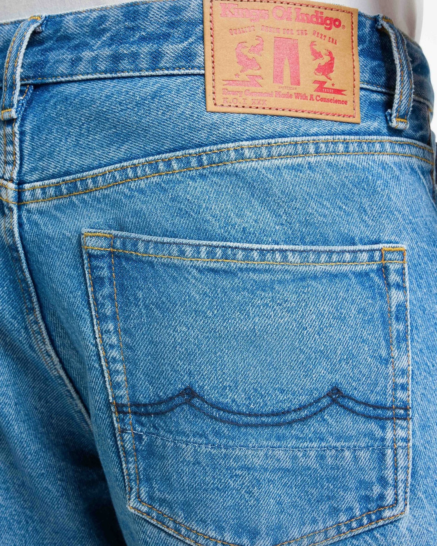 Jeans Roy Rechange Mid Worn – Ansicht 2