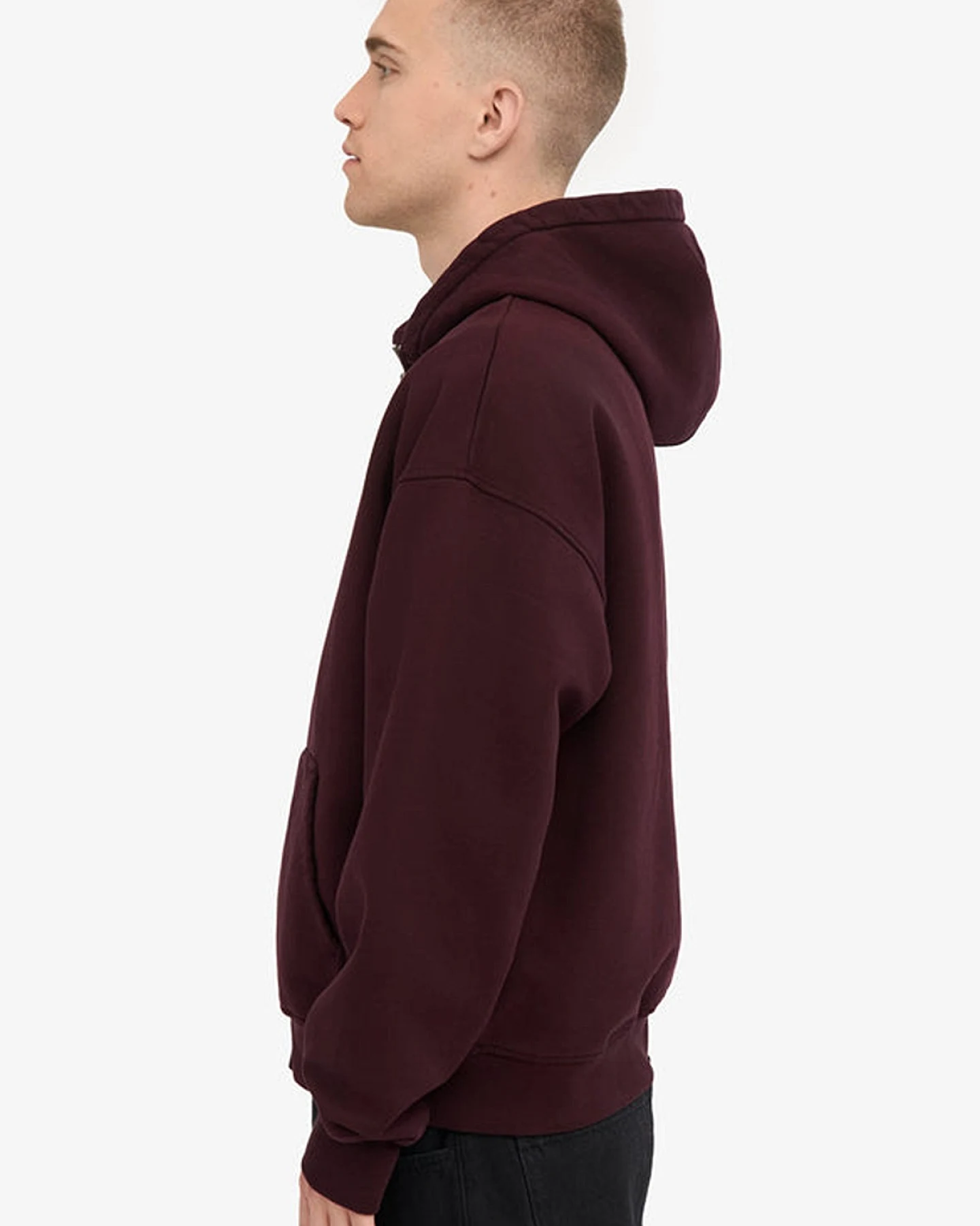 Sweatjacke Oversized – Ansicht 2