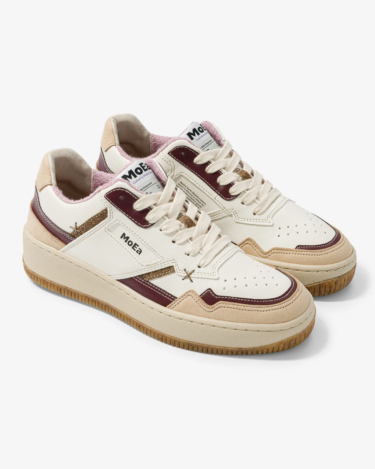 MoEa Herren vegan Sneaker Gen1 Trauben Wein Natürlich – Ansicht 2