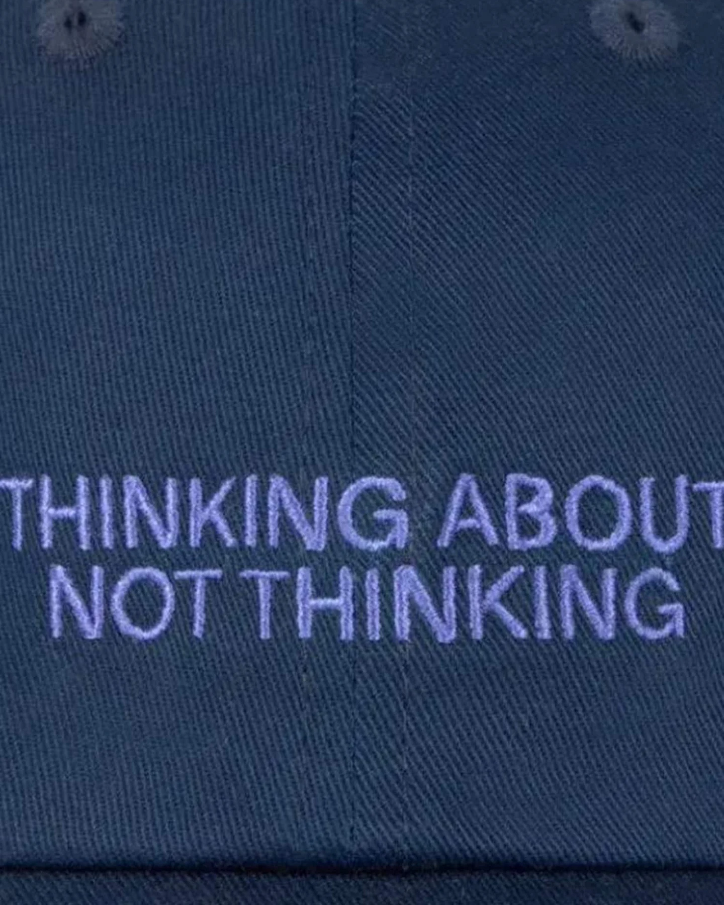 Thinking MU Cap CHRIS CAP NAVY – Ansicht 2