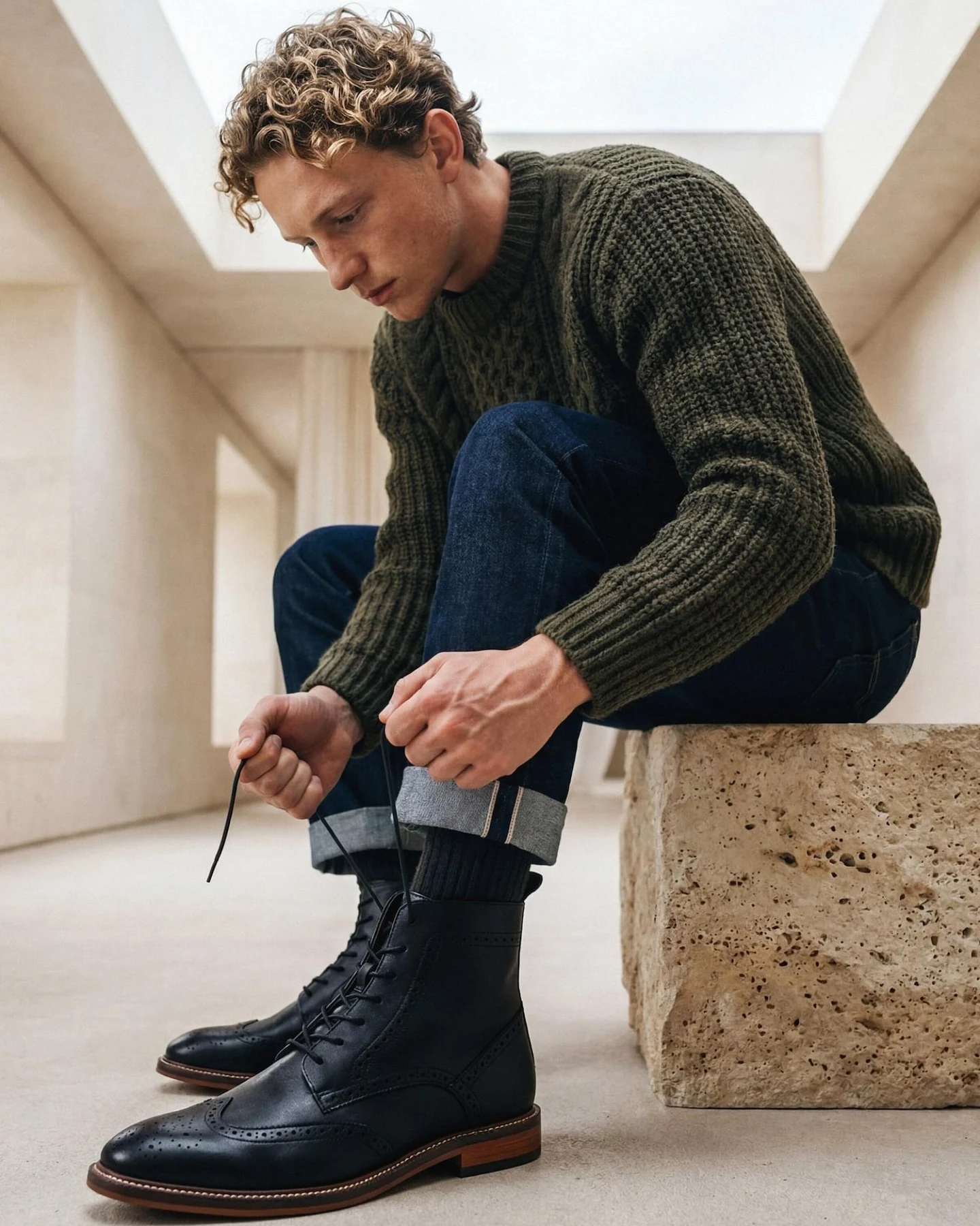nae Vegan Shoes Schnürboots CHASE – Ansicht 4