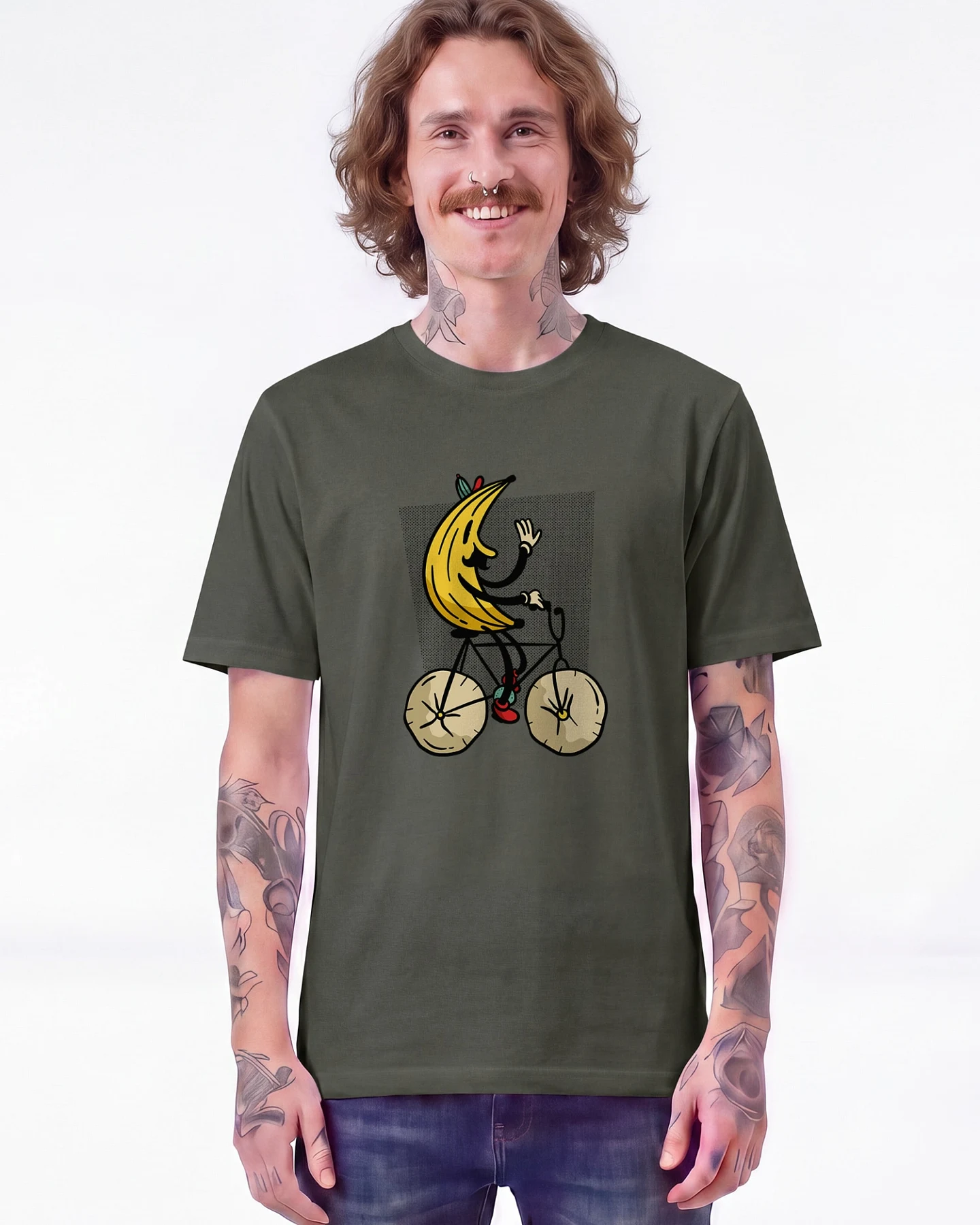 Watapparel T-Shirt Banana Rider – Ansicht 2