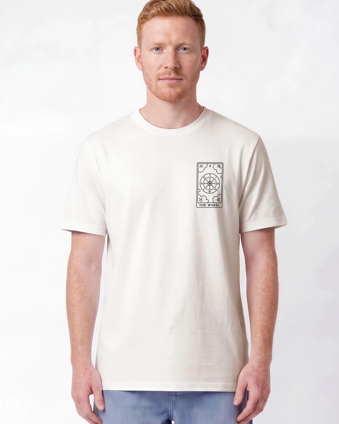 Watapparel T-Shirt Tarot The Wheel – Ansicht 2