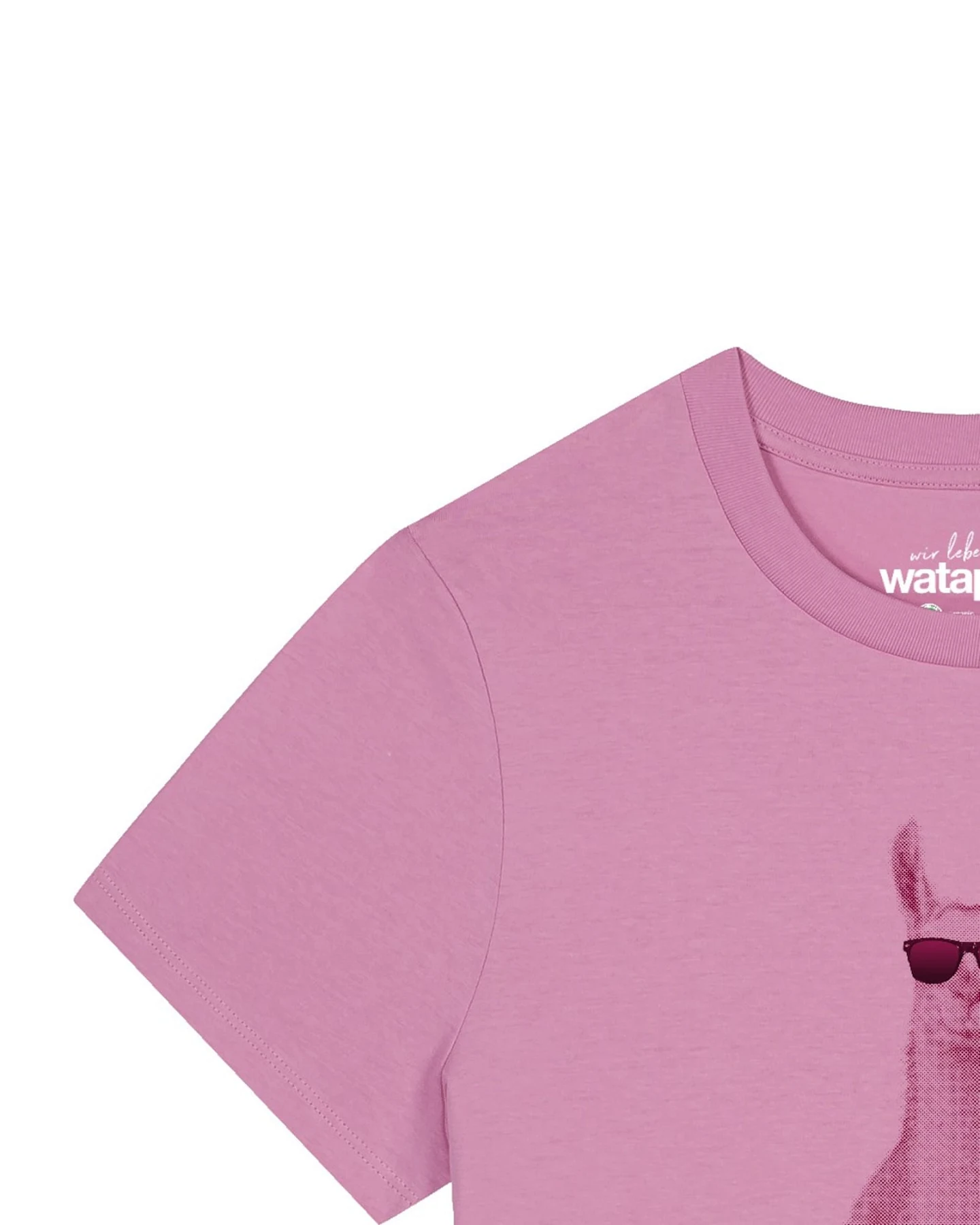 Watapparel T-Shirt Lama sagt Hi – Ansicht 3