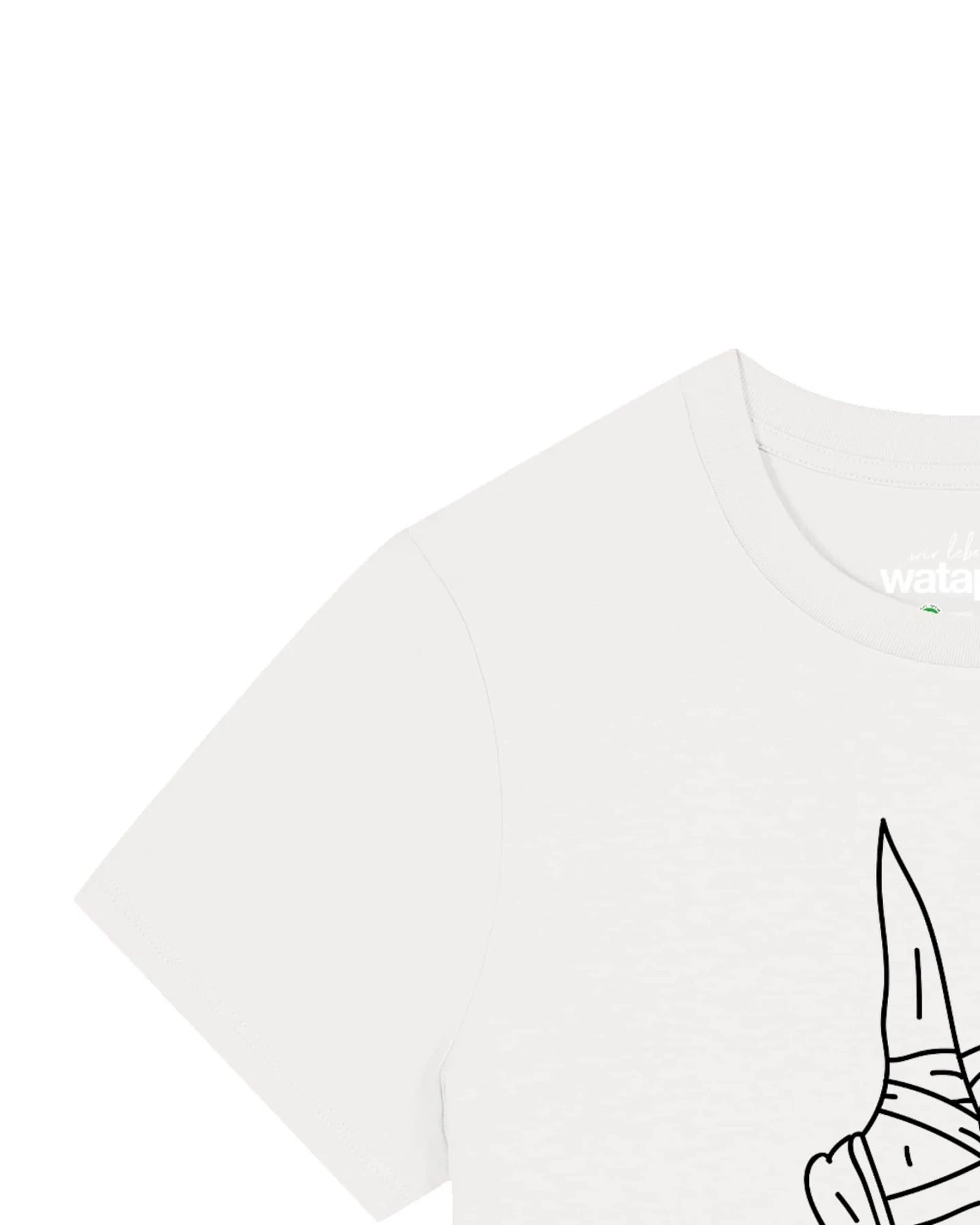 Watapparel T-Shirt Ballett Spitze – Ansicht 3