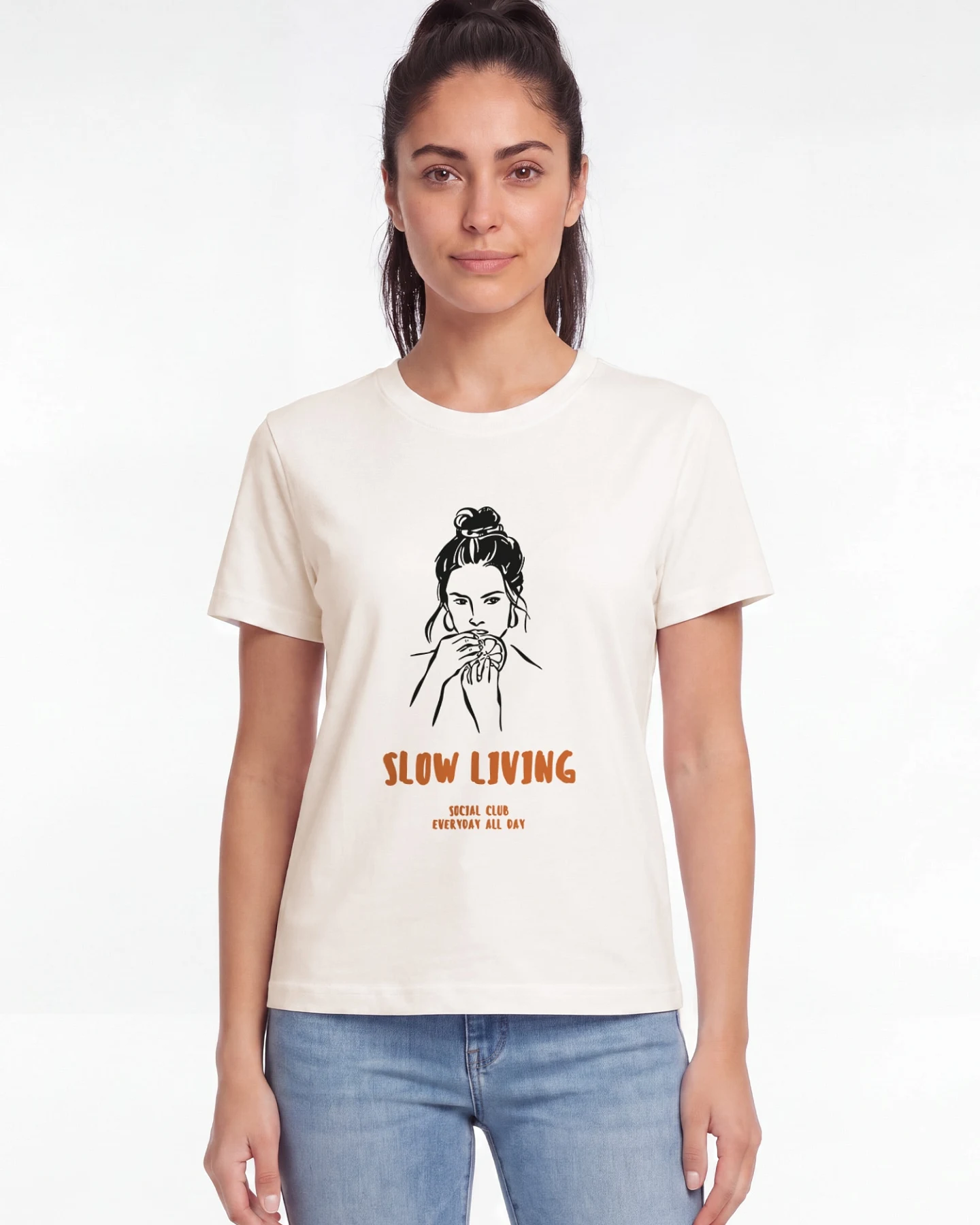 Watapparel T-Shirt Slow living – Ansicht 2