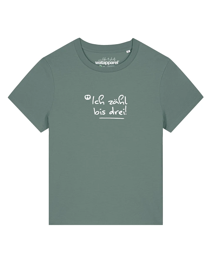 Watapparel T-Shirt Ich zähl bis drei