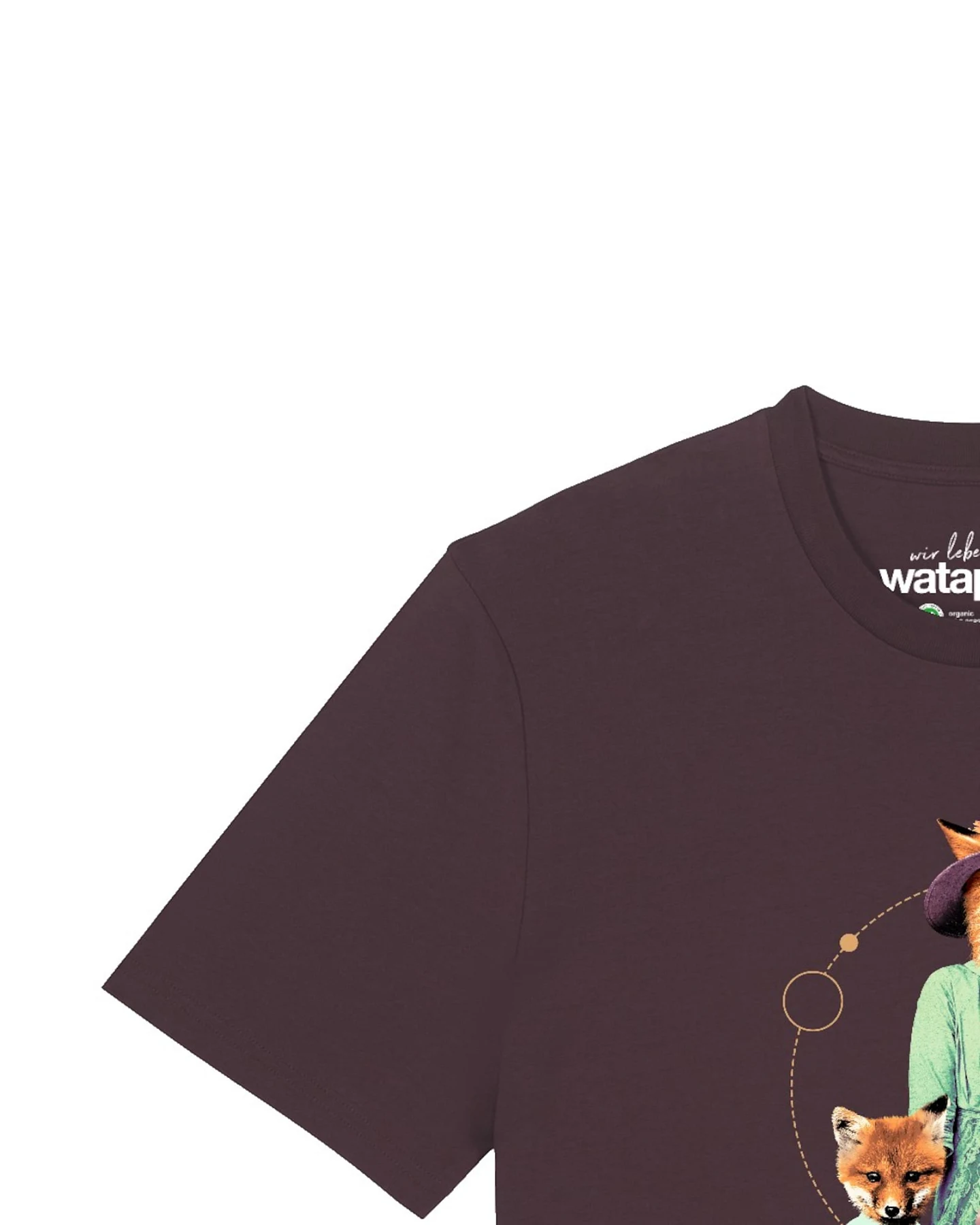 Watapparel T-Shirt Fancy Fox – Ansicht 3