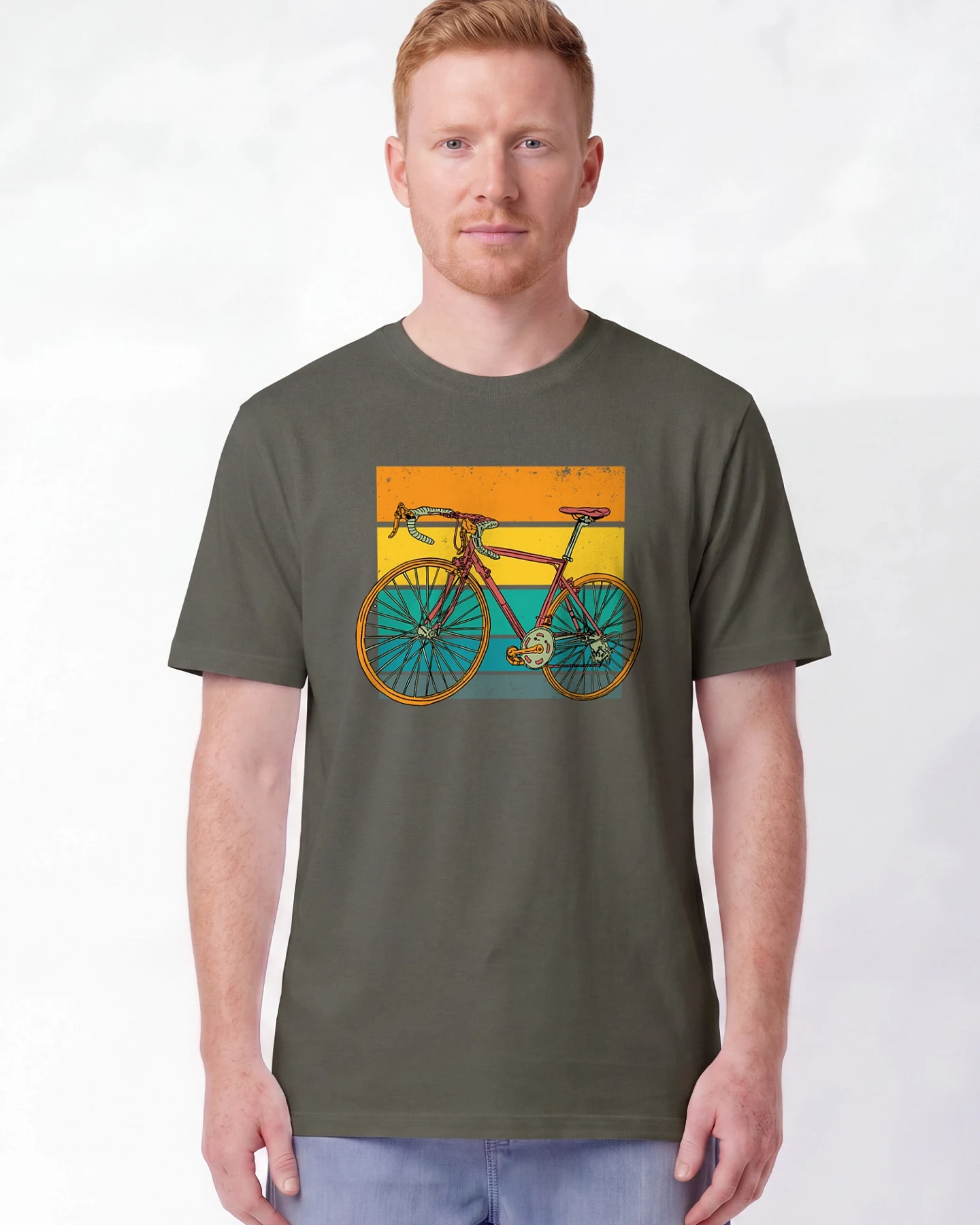 Watapparel T-Shirt Retro Bike – Ansicht 2