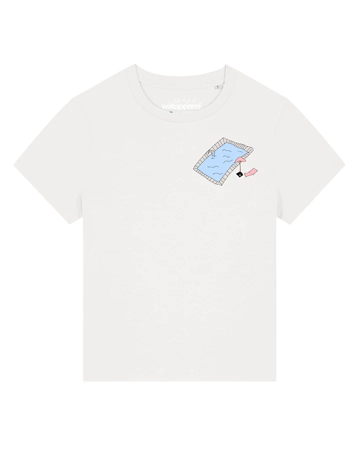 Watapparel T-Shirt Swimmingpool chilling