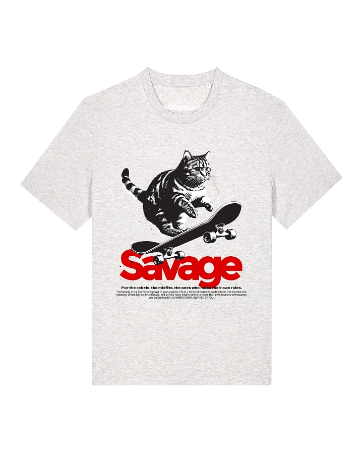 Watapparel T-Shirt Savage cat