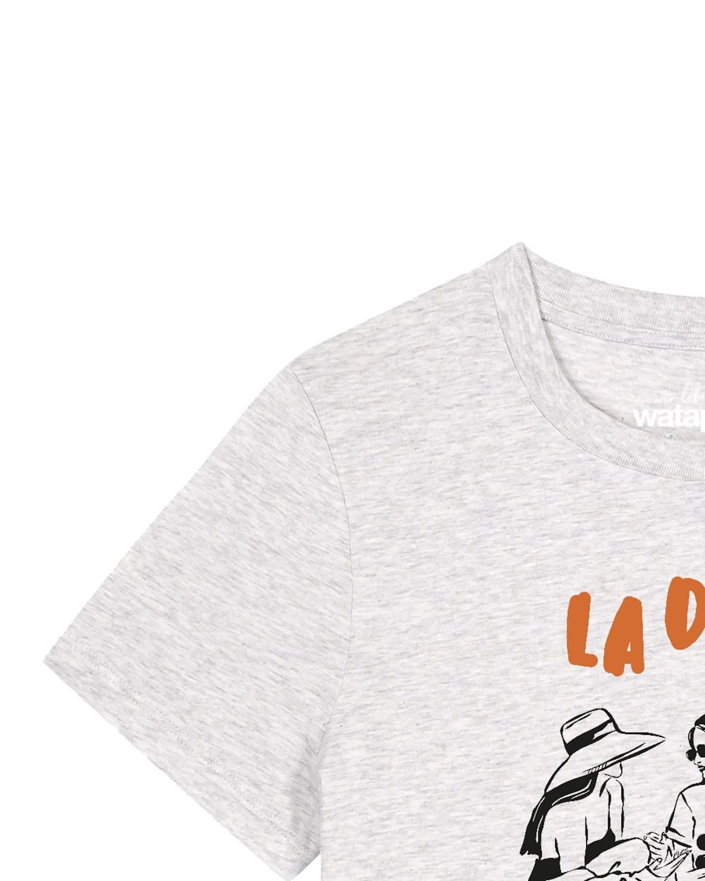 Watapparel T-Shirt La dolce vita – Ansicht 3
