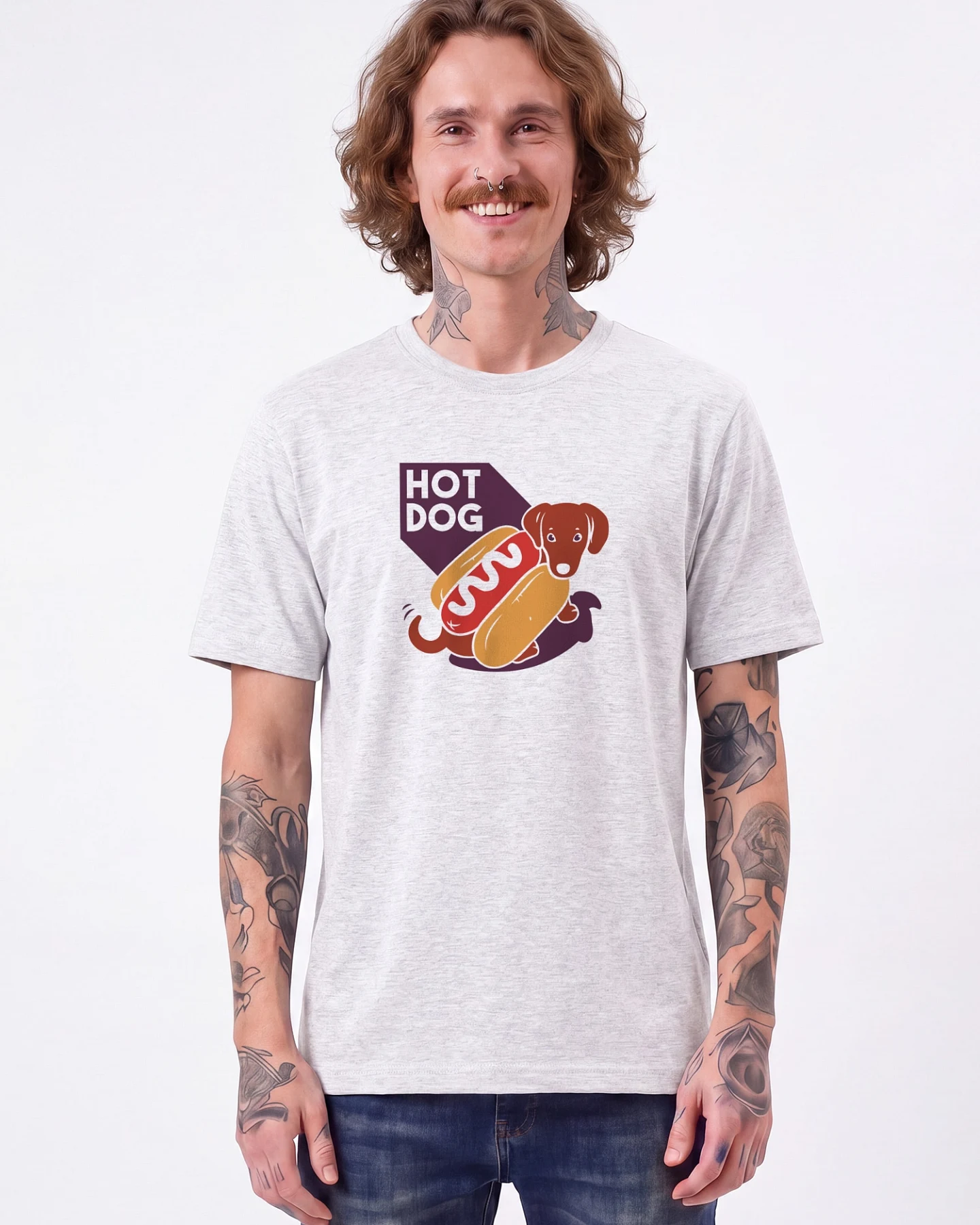Watapparel T-Shirt Hot Dog – Ansicht 2