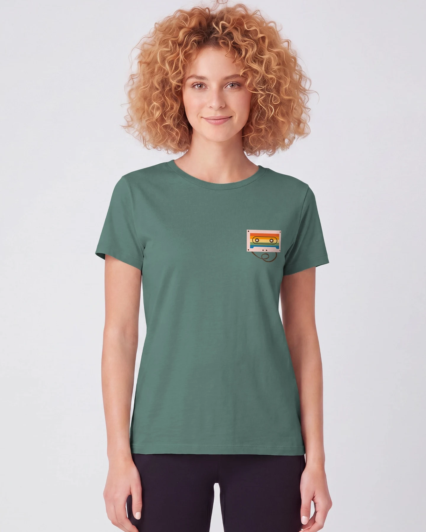 Watapparel T-Shirt Rainbow Cassette – Ansicht 2