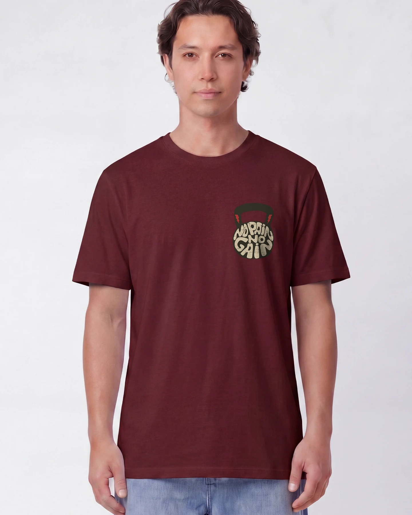 Watapparel T-Shirt No Pain, no Gain 01 – Ansicht 2
