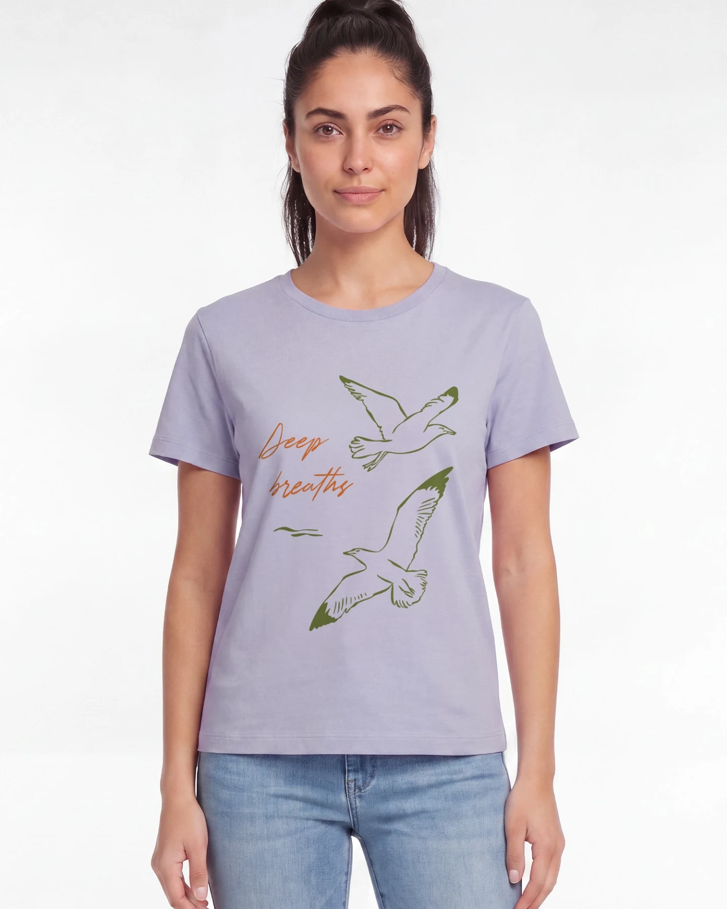 Watapparel T-Shirt Deep breaths – Ansicht 2