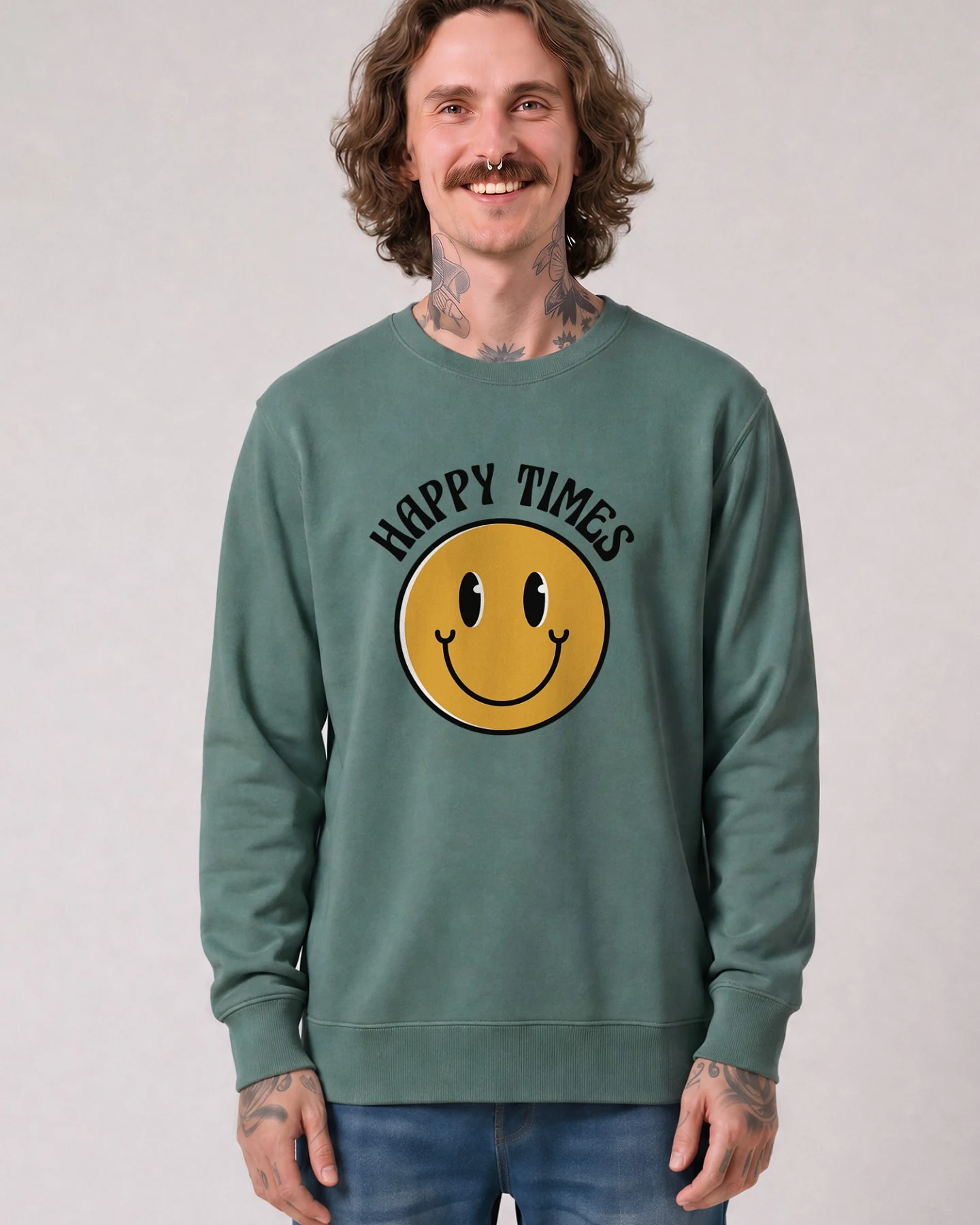 Watapparel Sweatshirt Happy times – Ansicht 2