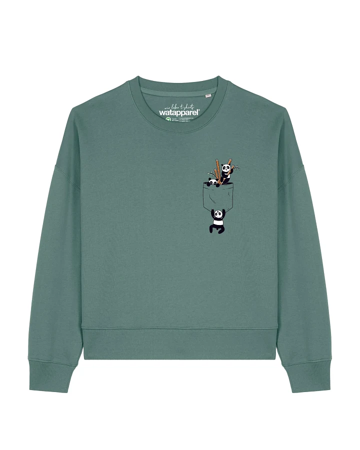 Watapparel Sweatshirt Pocket Pandas