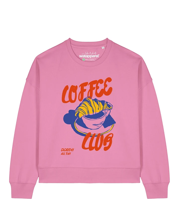 Watapparel Sweatshirt Coffee club