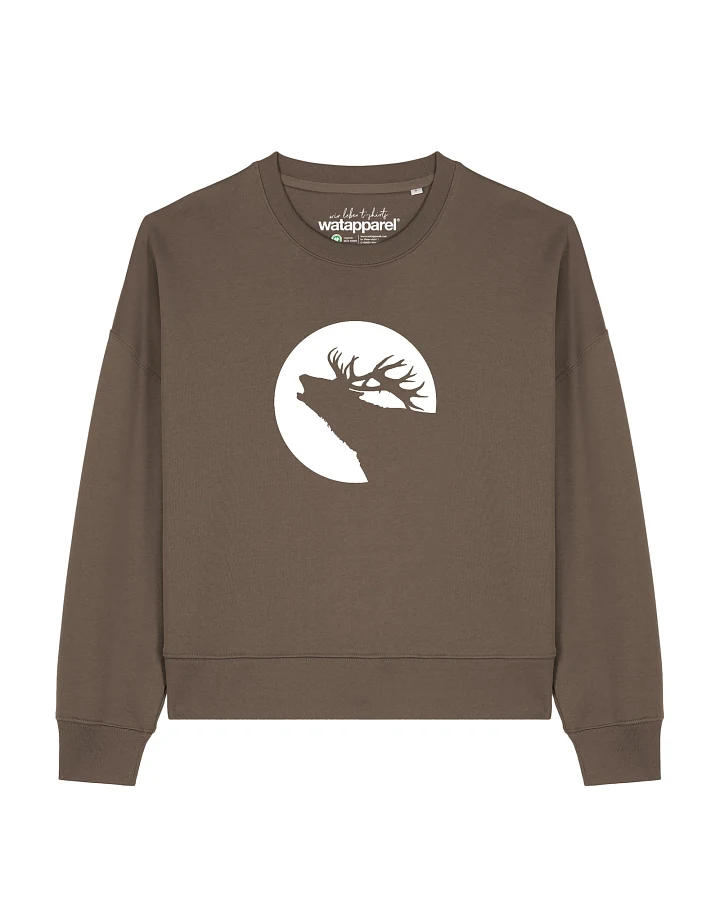 Watapparel Sweatshirt Röhrender Hirsch