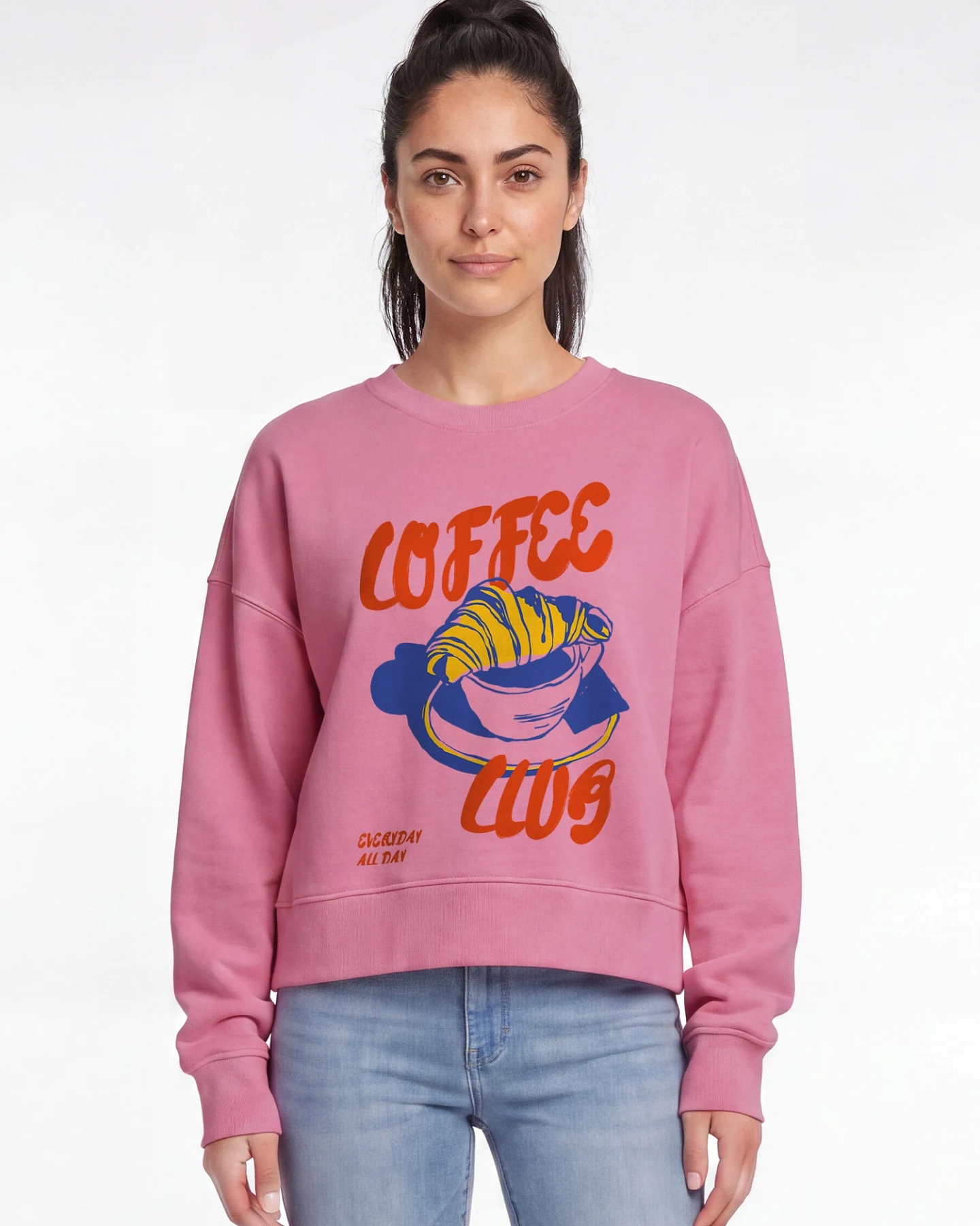 Watapparel Sweatshirt Coffee club – Ansicht 2
