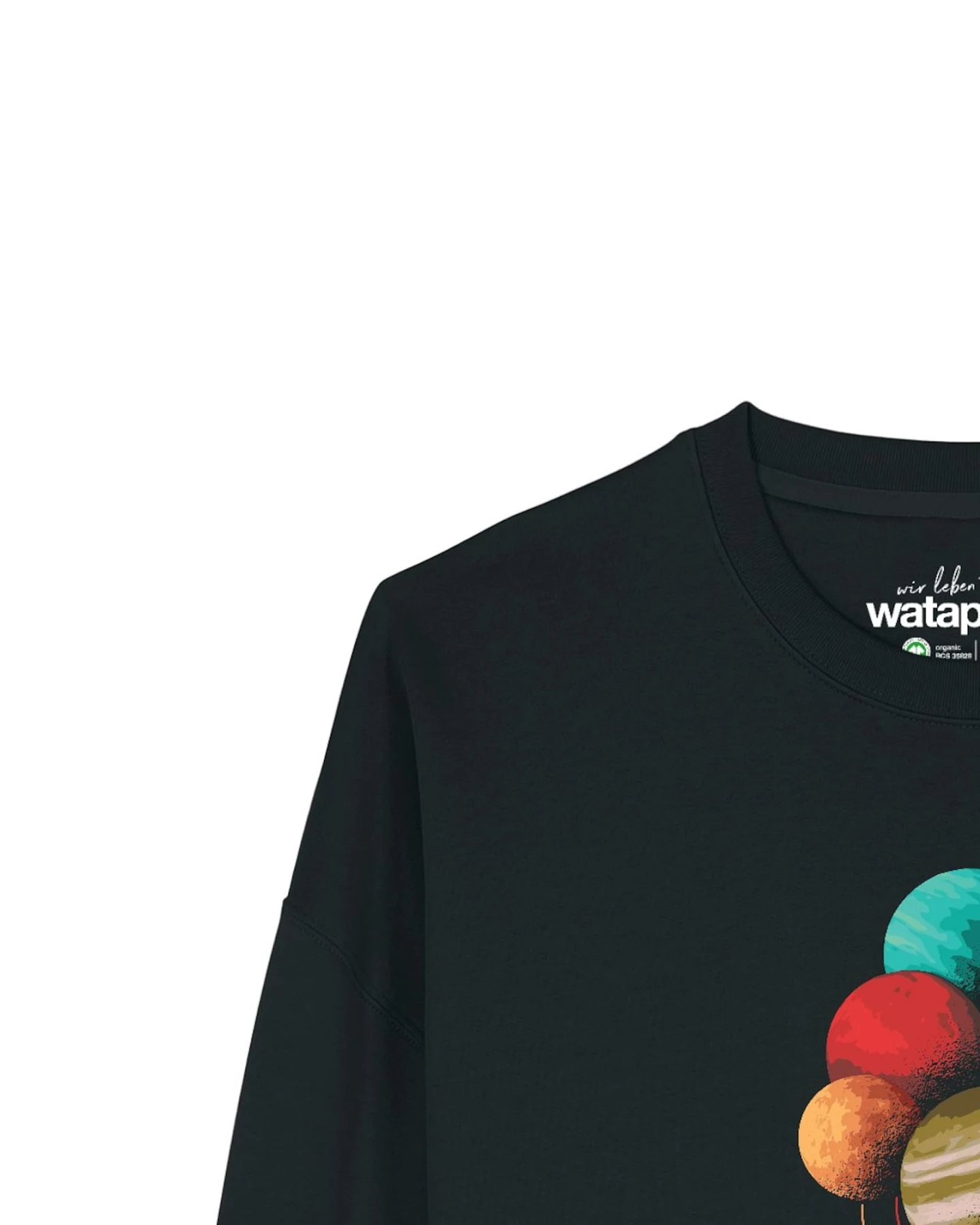 Watapparel Pullover Balloon Spaceman – Ansicht 3