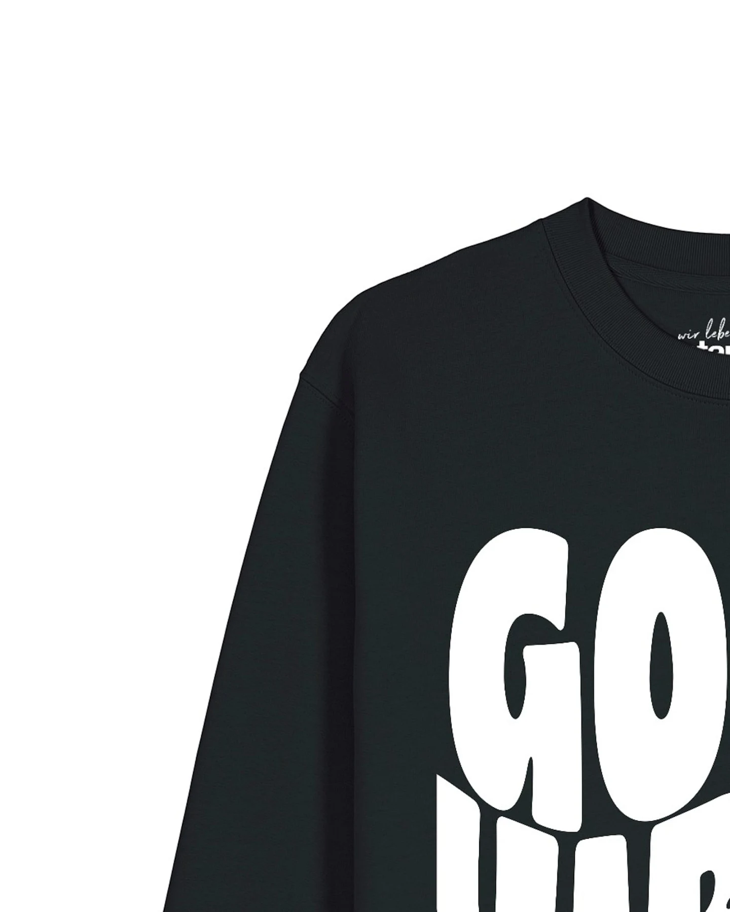 Watapparel Sweatshirt Good vibes only – Ansicht 3