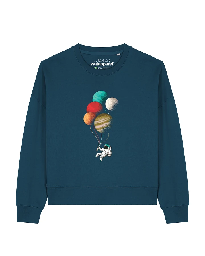 Watapparel Sweatshirt Balloon Spaceman