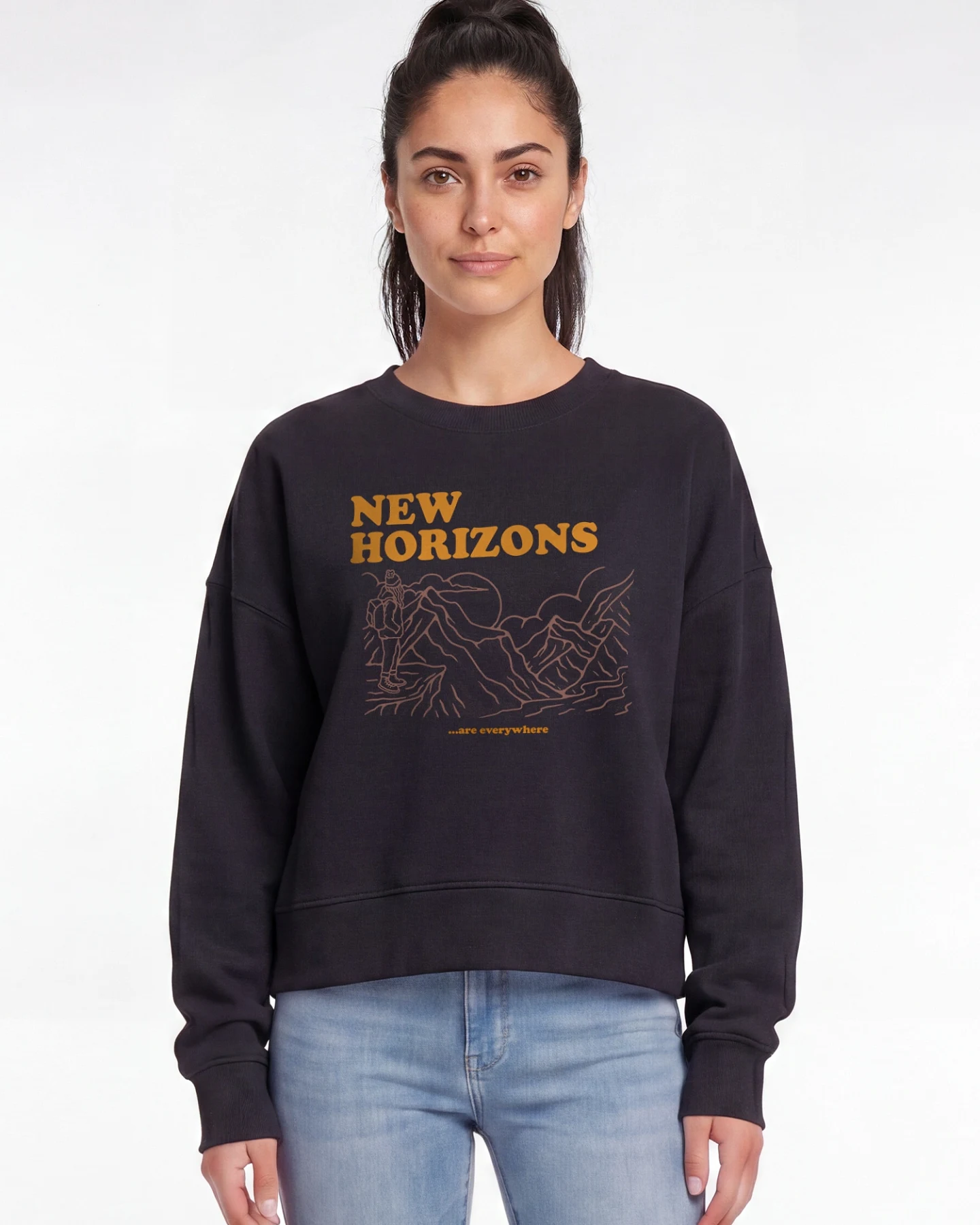 Watapparel Sweatshirt New horizons are everywhere – Ansicht 2