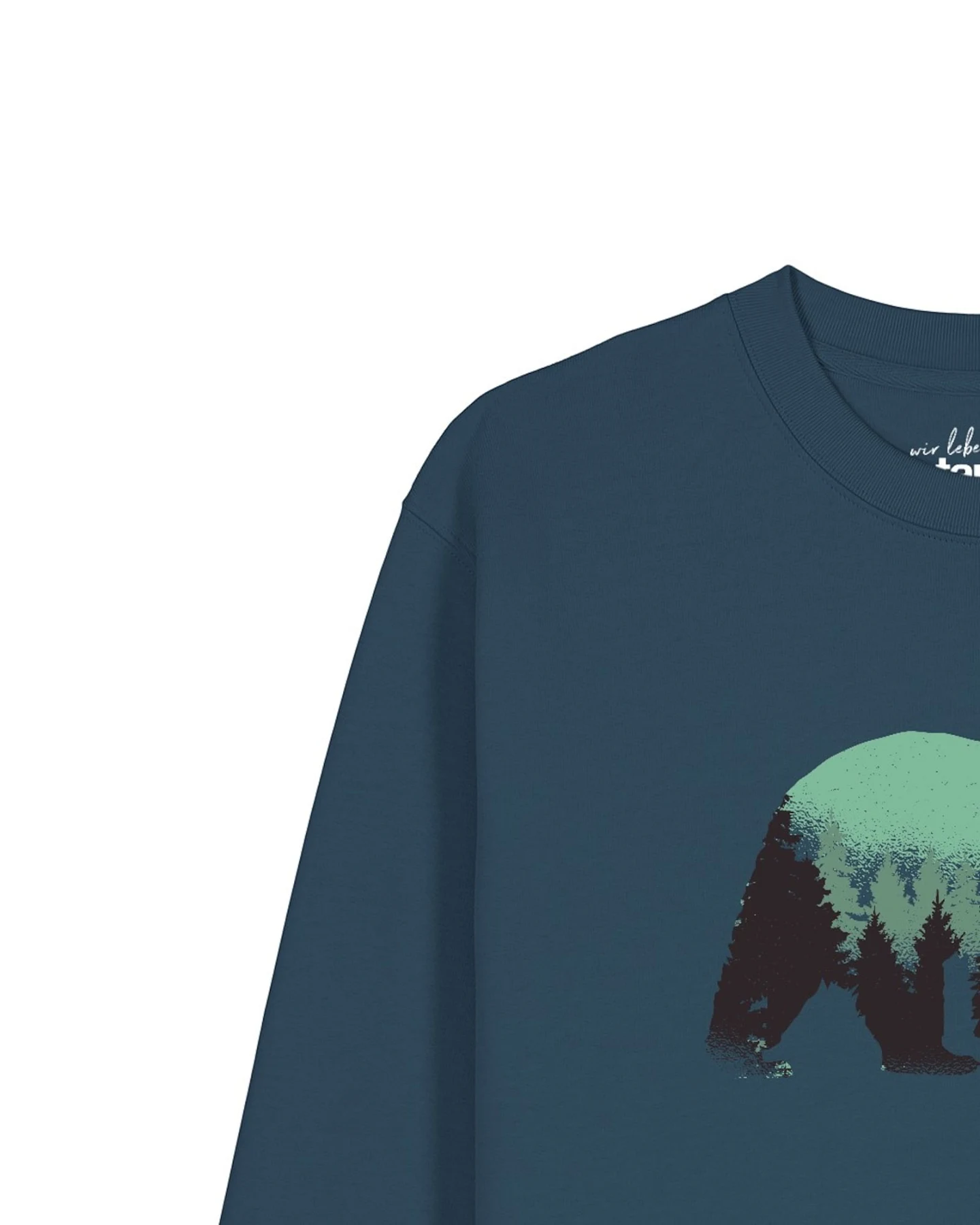 Watapparel Sweatshirt Waldbär – Ansicht 3