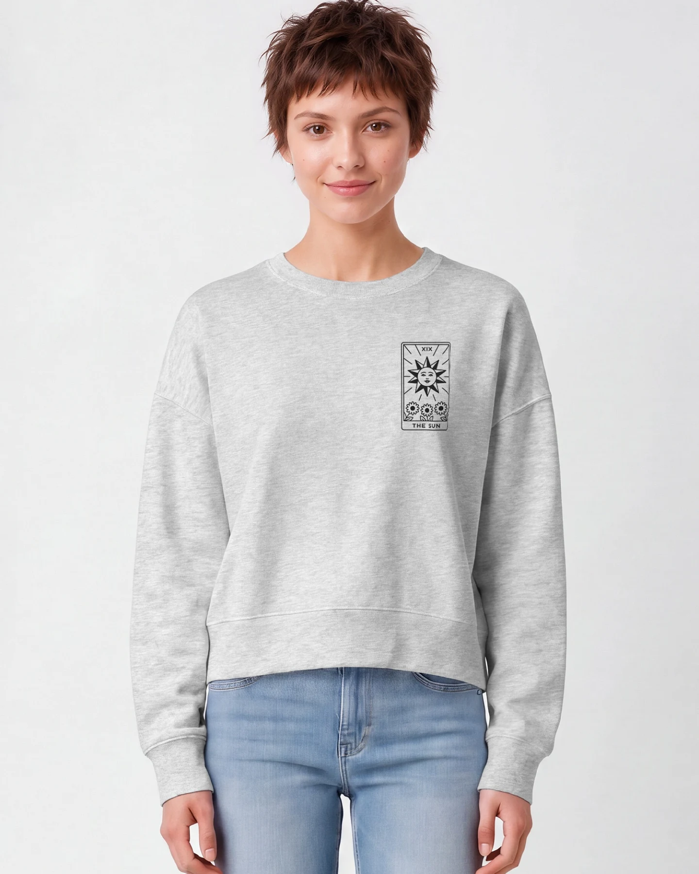 Watapparel Sweatshirt Tarot The Sun – Ansicht 2