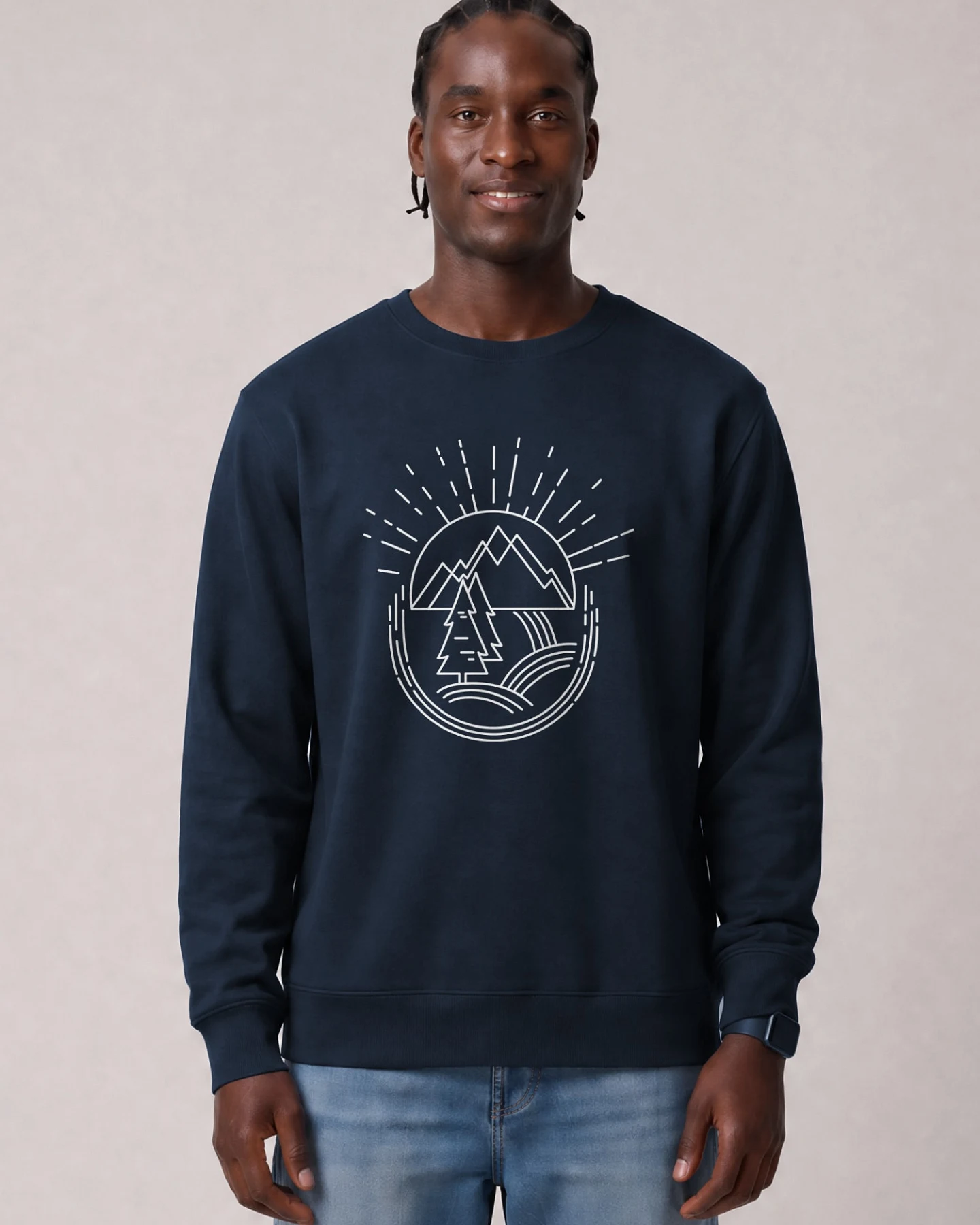 Watapparel Sweatshirt Natur ist schön – Ansicht 2
