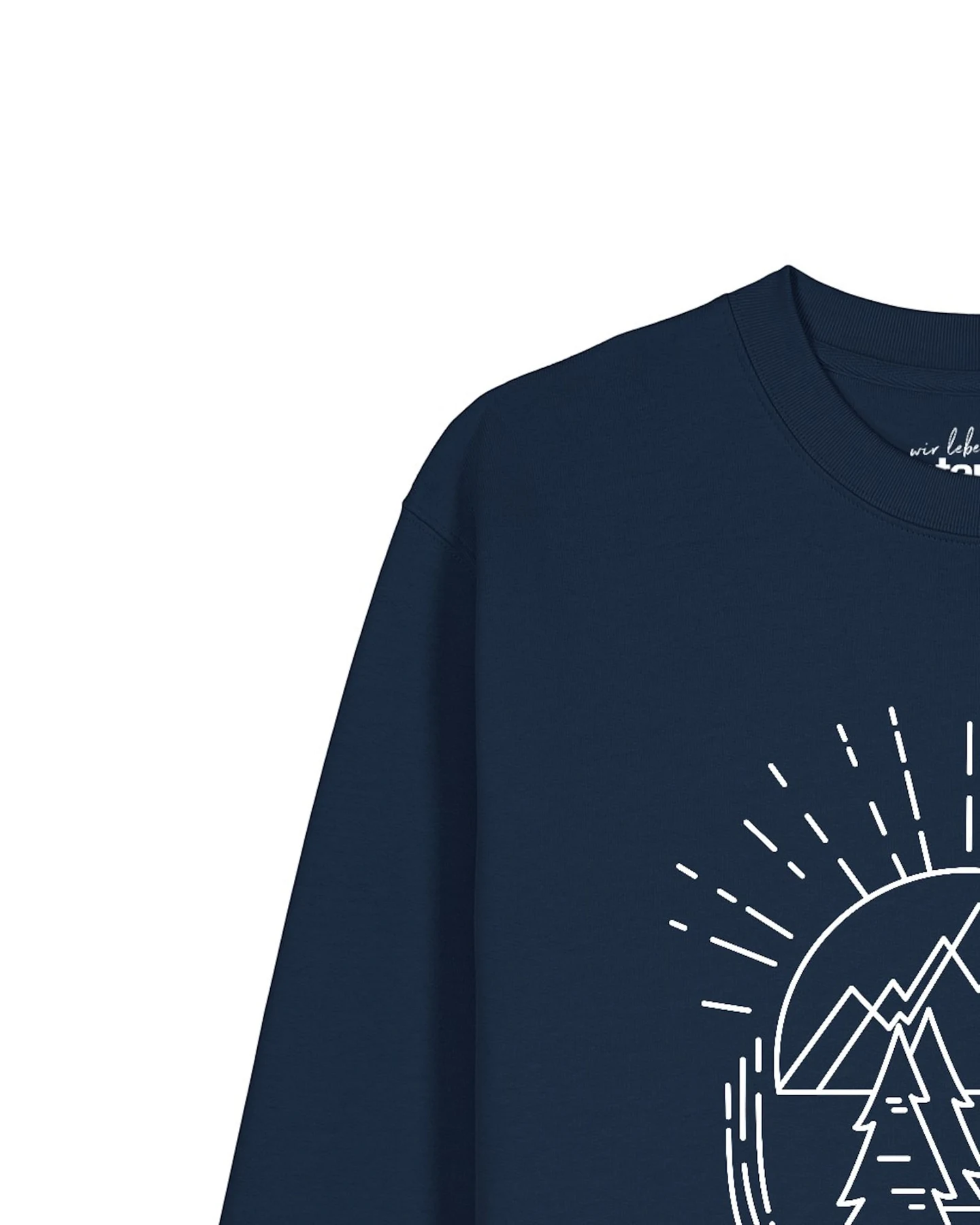 Watapparel Sweatshirt Natur ist schön – Ansicht 3