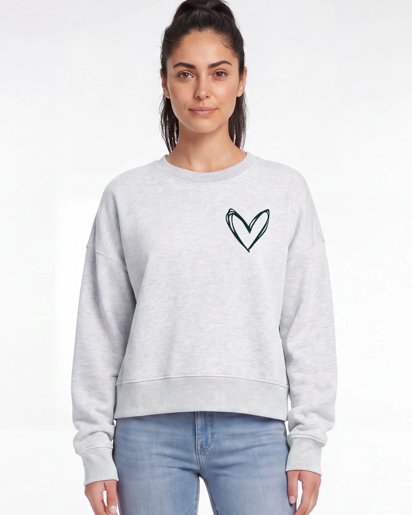 Watapparel Sweatshirt Herzi – Ansicht 2