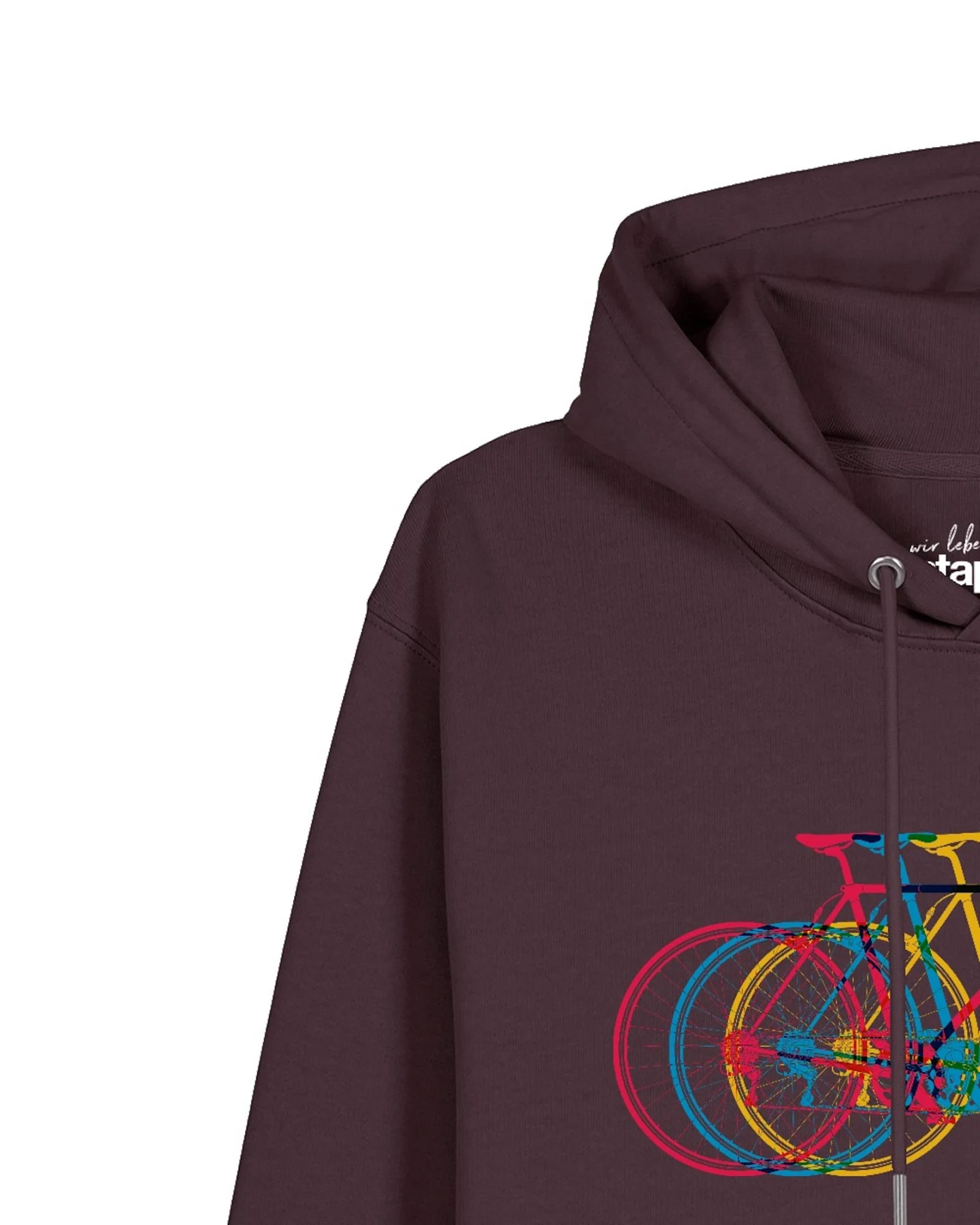 Watapparel Sweatshirt Fahrräder – Ansicht 3