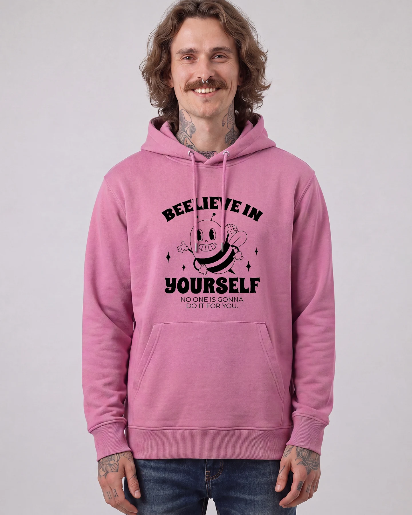 Watapparel Sweatshirt Beelieve in yourself – Ansicht 2