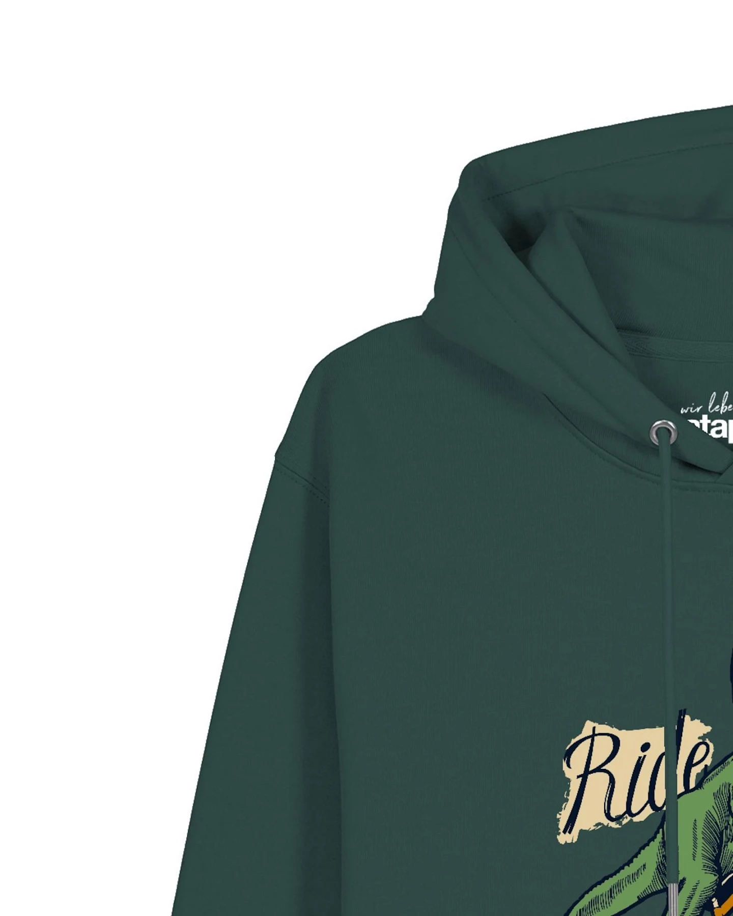 Watapparel Sweatshirt T-Rex Fahrrad – Ansicht 3