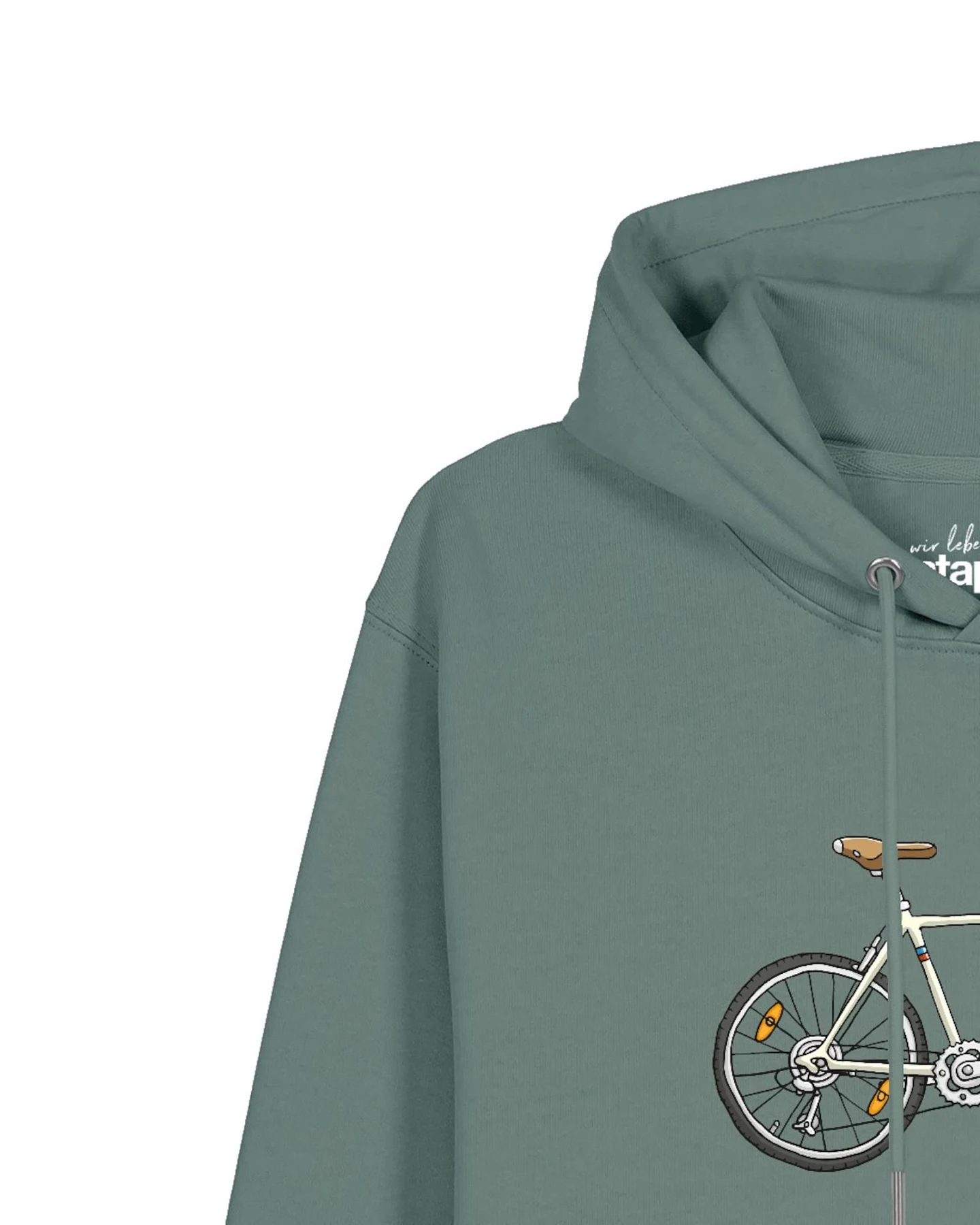Watapparel Sweatshirt Doodle Bike – Ansicht 3