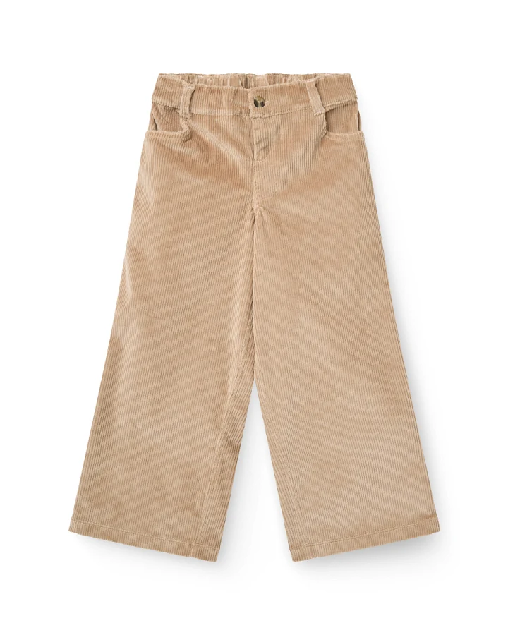 Copenhagen Colors - Cordhose mit weitem Bein und Stickerei