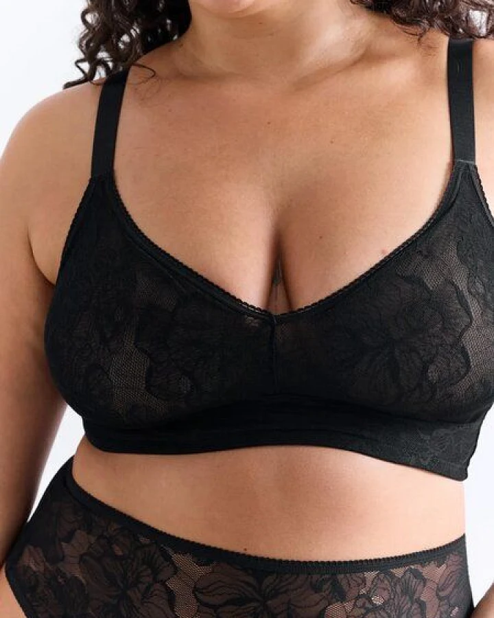 erlich textil Sleek Lace Moulded BH aus Spitze, hergestellt in der Türkei